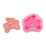 3D Puppy Dog Paw and Bone Ice Trays Silicone Pet Treat Molds Key Chain Soap Chocolate Jelly Candy Mold Cake Decor Baking Moulds