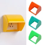 86 Type Self-Adhesive Outdoor Socket Waterproof Box Electric Plug Rainproof Cover for Charging Pile Socket Switch Protection