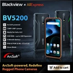 Blackview BV5200 Rugged Phone 4GB 32GB Andriod 12 Helio A22 Quad Core Mobile 6.1'' Waterproof Cellphone 5180mAh ArcSoft Camera