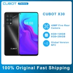 CUBOT X30 NFC Smartphone 4g Global Band Mobile Phone 128GB 256GB Five Rear AI Camera 6.4" Fullview Display Android 10 Cellphone