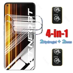 4in1 Full Cover Hydrogel Film for Realme GT Neo 3T Water Gel Screen Protector Camera Lens Films for Realme GTneo3t 6.62" RMX3372