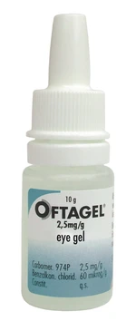 OFTAGEL gel oční/25 mg 10 g