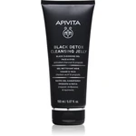 Apivita Cleansing Black Detox Cleansing Gel čisticí gel s aktivním uhlím na obličej a oči 150 ml Apivita Cleansing Black Detox Cleansing Gel čisticí gel s aktivním uhlím na obličej a oči 150 ml