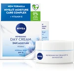 Nivea Zvláčňující denní krém pro normální pleť SPF 15 (Refreshing Day Cream) 50 ml Nivea Zvláčňující denní krém pro normální pleť SPF 15 (Refreshing Day Cream) 50 ml