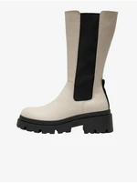 Cream women's low boots ONLY Doja - Women's