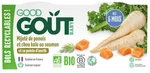 GOOD GOÛT BIO Losos s kelom a paštrnákom 2 x 190 g