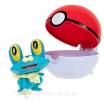 Orbico Pokémon Clip and Go Poké Ball - figurka Froakie