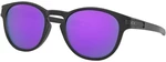 Oakley Latch 92655553 Matte Black/Prizm Violet Életmód szemüveg