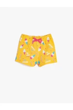 Koton Baby Girl Yellow Shorts & Bermuda