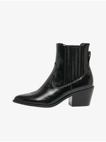 Black Ankle HeelEd Shoes ONLY Toby - Women
