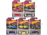 "JDM Assortment" 5 piece Set Diecast Model Cars by Hot Wheels