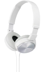 Sluchátka SONY sluchátka MDR-ZX310 bílé