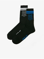 Set of two pairs of socks in black Replay - Men