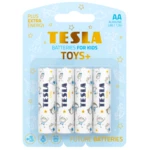 TESLA TOYS+ Alkalická baterie KLUK AA 4ks