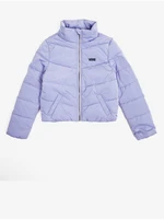 Light purple girls' winter quilted jacket VANS - Girls