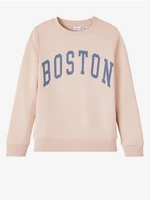 Light pink girly sweatshirt name it Tera - Girls