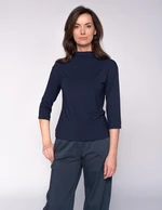 Marita Bobko Woman's Blouse no.9 Navy Blue