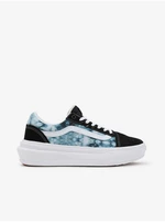 Black and blue mens leather sneakers VANS UA Old Skool Overt CC - Men Black and blue mens leather sneakers VANS UA Old Skool Overt CC - Men