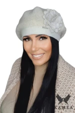 Berretto da donna Kamea Kamea_Beret_K.22.011.03_Beige