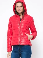 Studded jacket red