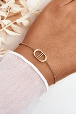 Women's Gold Stainless Steel Bracelet