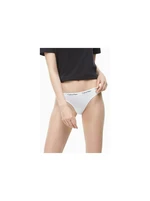 White Thongs with White Rubber Thong Strings Calvin Klein Underwear - Ladies