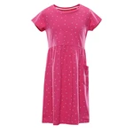 Children's dress ALPINE PRO ZENNO MAGENTA PE VARIANT