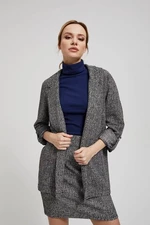 Jacket with rolled-up sleeves