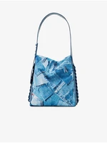 Desigual Forever Blue Estrasburgo Womens Patterned Handbag - Women