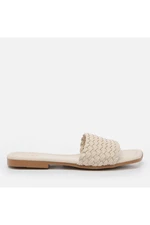 Yaya by Hotiç Beige Women's Pedestrian Slippers