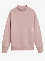 Pink girly sweatshirt Calvin Klein Jeans - Girls