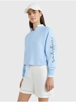 Light blue Womens Sweatshirt Tommy Hilfiger - Women