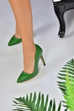 Fox Shoes Women's Green Stiletto Heel Stiletto Heel