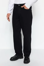 Trendyol Men's Black Baggy Fit Jeans Denim Pants