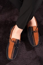 Ducavelli Colore Genuine Leather Men's Casual Shoes, Loafers, Lightweight Shoes, Suede Loafers.