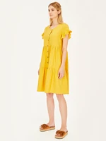 L`AF Woman's Dress Lemon