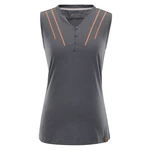 Women's Top ALPINE PRO ROMA smoked pearl