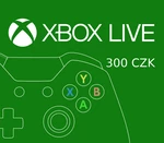 XBOX Live 300 CZK Prepaid Card CZ