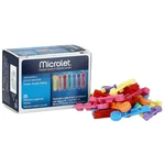 Lancety barevné - Microlet, 25 ks