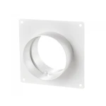 Spojka vnitřní s rámečkem 100mm PVC VENTS 151 pro napojení potrubí 1001510