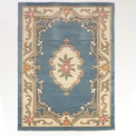 Ručně všívaný kusový koberec Lotus premium Blue-150x240