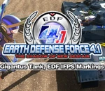 EARTH DEFENSE FORCE 4.1 - Gigantus Tank, EDF IFPS Markings DLC Steam CD Key