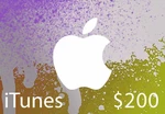 iTunes $200 US Card