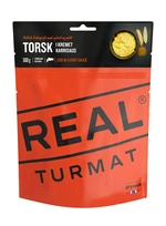 Dehydrované jedlo Treska v karí omáčke Real Turmat® (Farba: Oranžová)