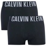 2PACK pánske boxerky Calvin Klein čierne