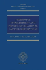 Freedom of Establishment and Private International Law for Corporations