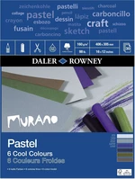 Daler Rowney Murano Pastel Paper 40,6 x 30,5 cm 160 g Cool Colours