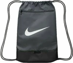 Nike Brasilia 9.5 Drawstring Bag Flint Grey/Black/White Vrecko na prezuvky Lifestyle ruksak / Taška