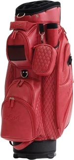 Jucad Style Red/Leather Optic Torba golfowa