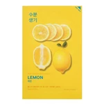 Holika Holika Pure Essence Mask Sheet Lemon plátienková maska pre zjednotenie farebného tónu pleti 23 g
